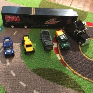 Lot/bundle of Mattel cars